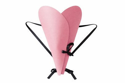 Torba na kwiaty transporter bukietów plecak różowy