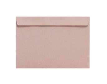 Koperty C4 HK Recyklowane Brązowe 120g 50 sztuk - Ekologiczne Koperty