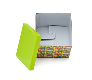 kolorowe pudełko prezentowe