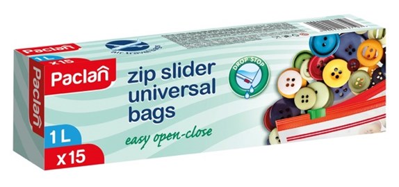 Szczelne woreczki z suwakiem ZIP 1L – opakowanie 15 sztuk