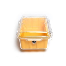 Pudełko BoxCase BC161 160x100x70mm żółte