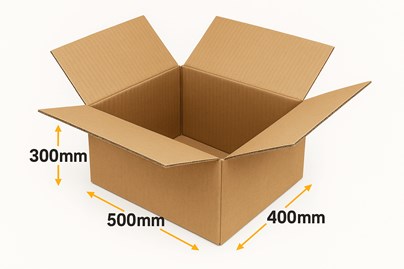Kartony 500x400x300mm / 3w