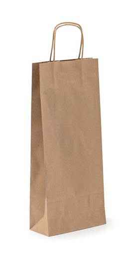 Pakiet - Torba na butelki 160x80x390 / BRĄZOWA 10 szt