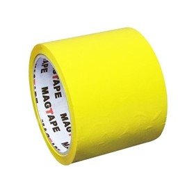 Taśma akrylowa Żółta 75mm/45m