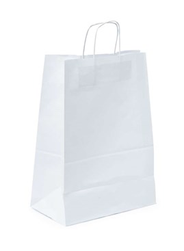 Pakiet - Torba 305x170x425 / BIAŁA 10 szt