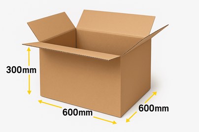 Pakiet - Karton Klapowy 600x600x300mm B360 - 100