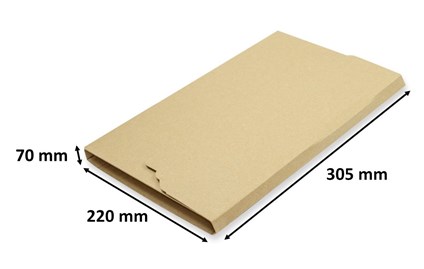 Karton Multimail Roll Box Pro 305x220x70mm RS40 na książki