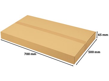 Karton klapowy 700 x 500 x 65