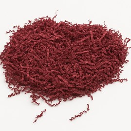 Wypełniacz SizzlePak burgundowy 10 kg – papierowy wypełniacz do paczek