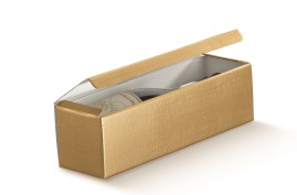 złote pudełko na wino