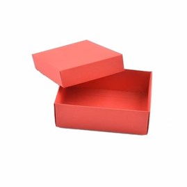 Pudełko ozdobne 186x130x60mm Czerwone M Laminowane
