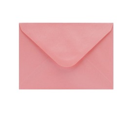 Koperta różowa o wadze 120g do przesyłania listów, informacji, zaproszeń czy wręczania prezentów papierowych