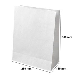 Torebka Papierowa Ekologiczna Biała