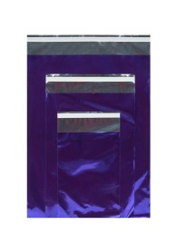 Woreczki Metalizowane z paskiem 160x230 Fioletowe