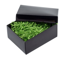 Pudełko laminowane czarne