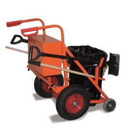 wyposażony wózek komunalny