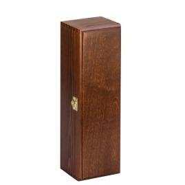 Drewniane pudełko na wino K-981 EX Brąz