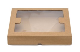 tekturowe pudełko z oknem