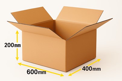 Karton klapowy 600x400x200 mm – wytrzymałe opakowanie z tektury