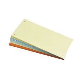 Przekładki Q-Connect karton 1/3A4 100szt. białe