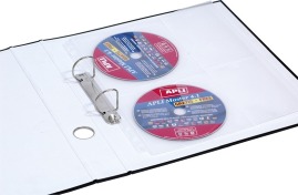 Koszulki na płyty CD/DVD +opis Donau A4 PP 25szt.