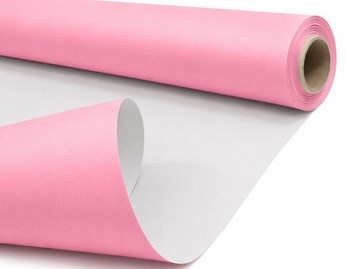 Papier kraft white pudrowy rolka 79 cm 40 m