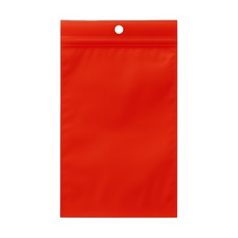 Woreczki strunowe 80x120mm 50um 50 szt. CZERWONE