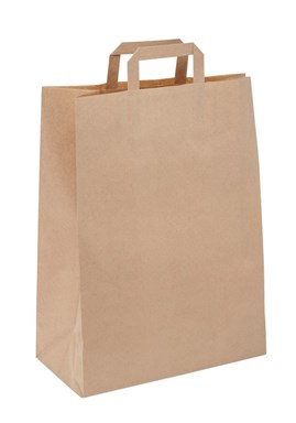 Pakiet - Torby Papierowe Ekologiczne 320x160x430 Brązowe 10szt