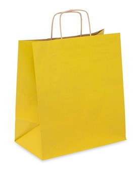 Pakiet - Torba papierowa 305x170x340 / ŻÓŁTA 10szt