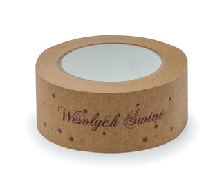 Taśma Świąteczna Papierowa Wesołych Świąt 48mm/54m