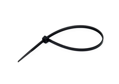 czarne zaciskowe opaski