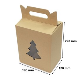 Pudełko świąteczne 190x130x220 (EKO CHOINKA)