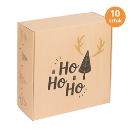 karton fasonowy, karton świąteczny, opakowanie z okienkiem, karton choinki, pudełko 3W