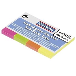 Zakładki Indeksujące Donau 50x20 50x4kol. neon