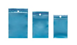 Torebka strunowa 60x80mm/0,050mm NIEBIESKA 100szt