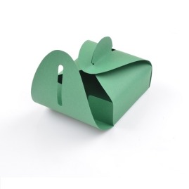 zielone opakowanie z tektury