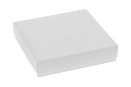 Białe pudełko laminowane 180x180x40mm
