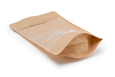 Doypack JAPAN KRAFT 500ml Duże Okno - 25 szt.