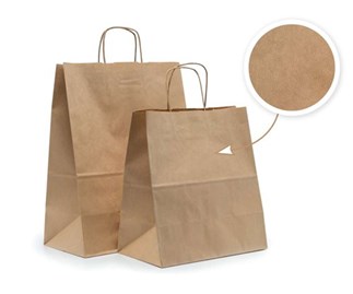 pakiet Torba 400x180x390 / Brązowa PRĄŻEK 10szt