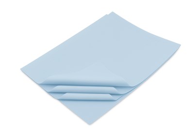 Bibuła ozdobna błękitna 38x50 cm – cienki papier do pakowania 100 sztuk