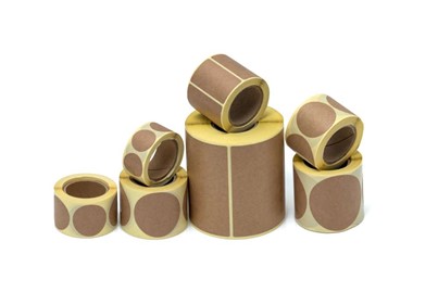 Naklejki okrągłe EKO KRAFT Fi40mm 250szt