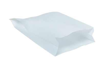 Torba papierowa FAŁDOWA 120x210 / BIAŁA 1000szt