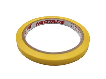 Taśma do zaklejania woreczków NEOTAPE 9mm/60m ŻÓŁTA