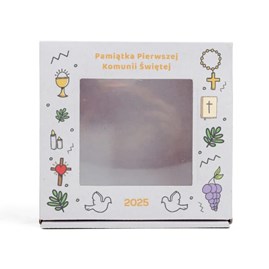 Karton wykrojnikowy KOMUNIA 150x140x55mm