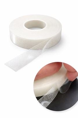 Taśma żelowa dwustronna z siatką 12 mm 50 m