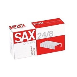 Zszywki SAX 24/8 miedziane 1000szt.
