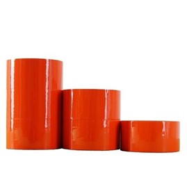 pomarańczowa taśma pakowa