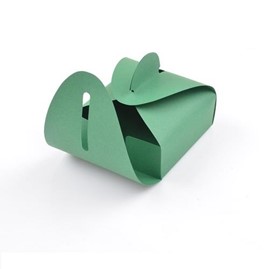 zielone opakowanie z tektury