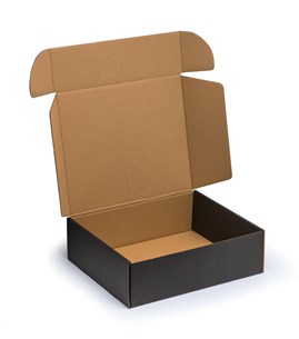 Czarny karton wykrojnikowy 200x150x50 mm – opakowanie premium