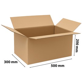 Karton klapowy 500x300x200